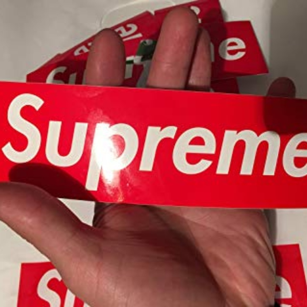 > Photo < of Supreme Sticker *IS NOT A STICKER*